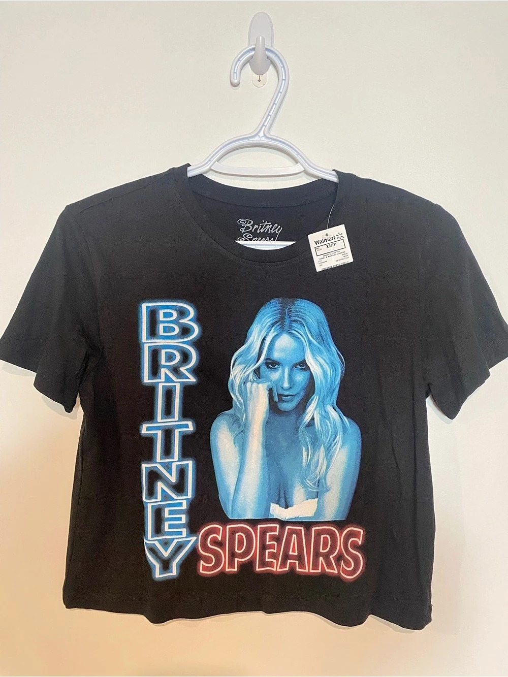 Britney Spears Graphic Tee in Black NWT